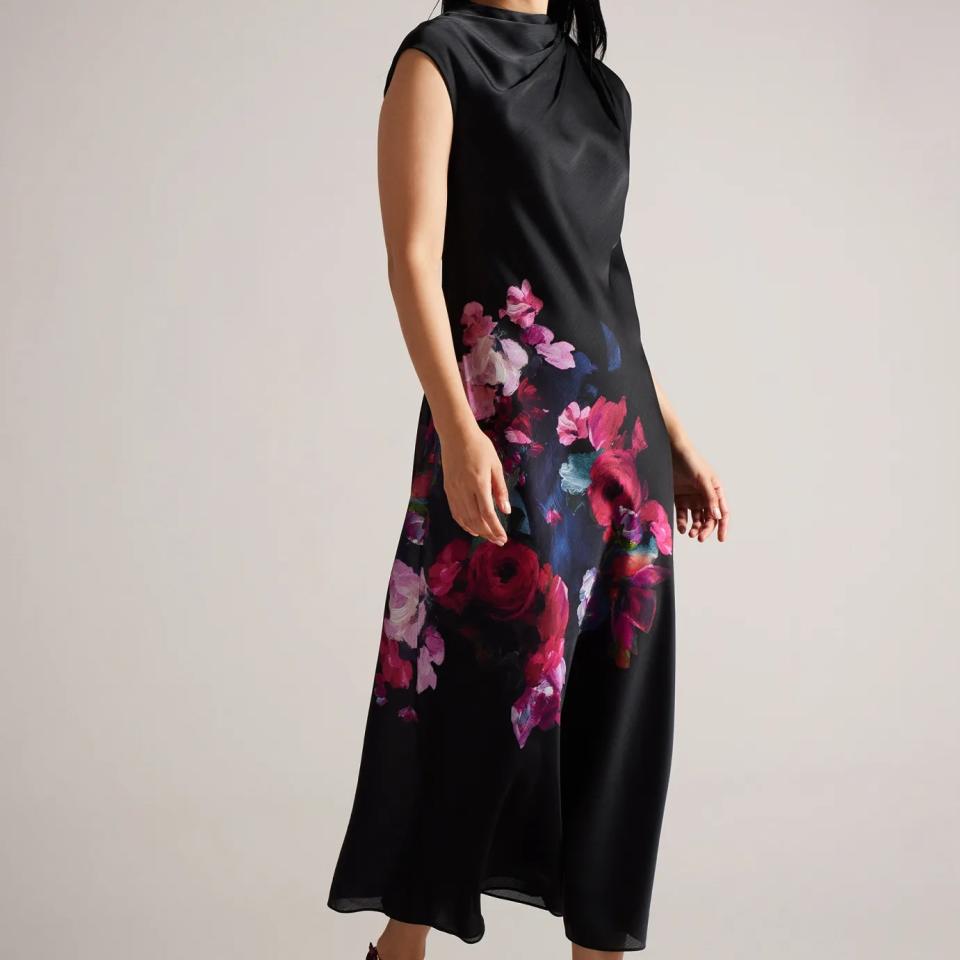 Ted Baker Floral Satin Dress