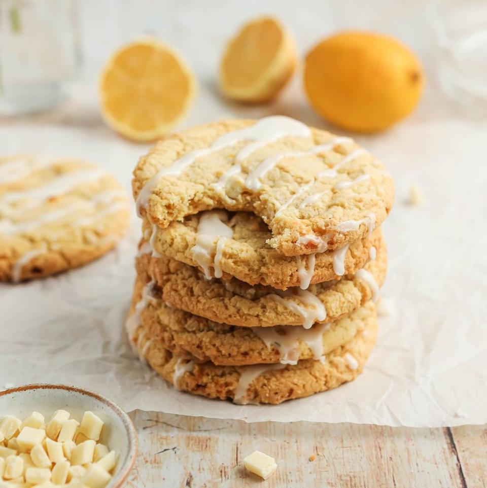 Lemon Drizzle Cookies