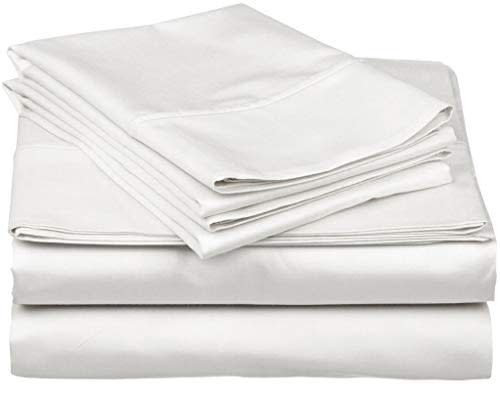 True Luxury 1000-Thread-Count 100% Egyptian Cotton Bed Sheets, 4-Pc Queen