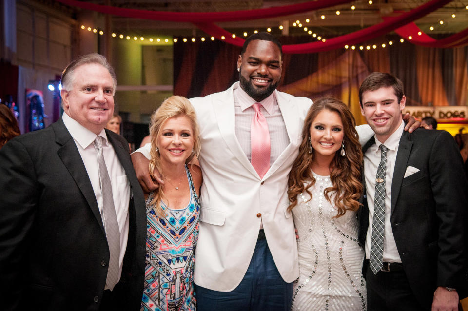 The Tuohy family: Sean, Leigh Anne, Michael, Collins and S.J. (Courtesy Leigh Anne Tuohy)