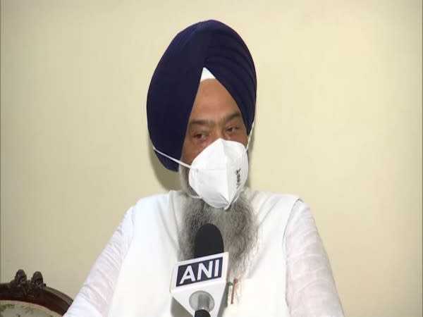 Prem Singh Chandumajra, Shiromani Akali Dal General Secretary (File photo/ANI)