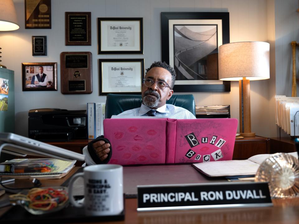 Tim Meadows in the new "Mean Girls" musical movie.