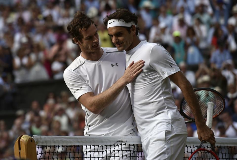 Andy Murray (left) and Roger Federer have played 25 matches against each other (Toby Melville/POOL) (PA Archive)