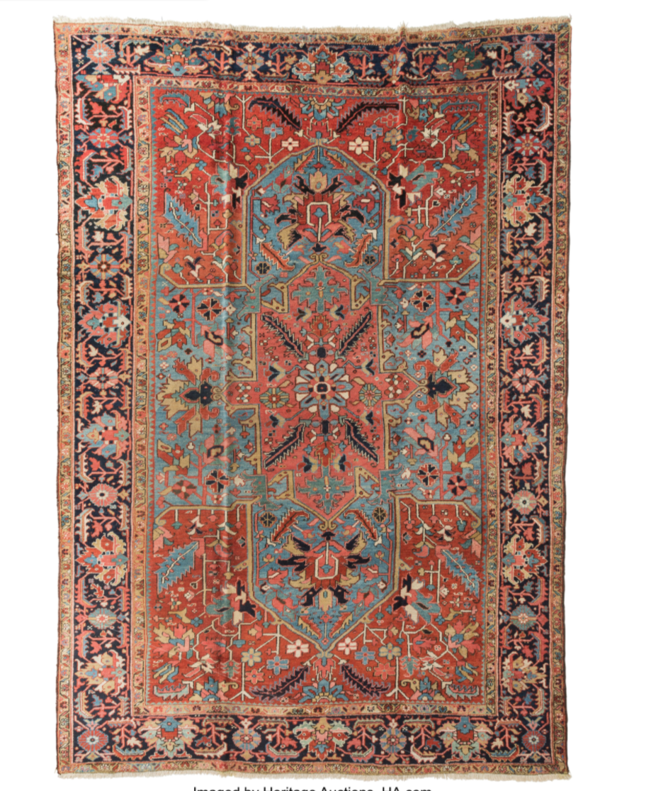 <p>Handwoven Persian rugs appreciate a lot over the years—although it takes a <em>long</em> time for that to happen. That rug your great-grandparent purchased may just be worth something now. Rugs that are more than 100 years old are considered antiques and their price is determined by size, material, knot-density, condition, and design.</p><p><strong>What it's worth: </strong>$1,000 to $1 million</p>