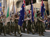 <p>Platz 12: In Australien geizte man ebenfalls nicht mit den Ausgaben für das Militär: Rund 25 Milliarden US-Dollar sind in die Aufrüstung geflossen. (Bild-Copyright: Rob Griffith/AP Photo) </p>
