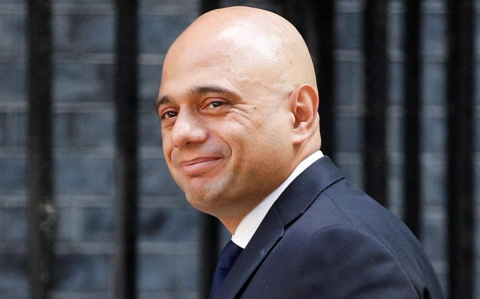 In the race for the hotseat, Savid Javid’s allies say he will go from a “standing start”, putting him at a disadvantage - REUTERS/Peter Nicholls