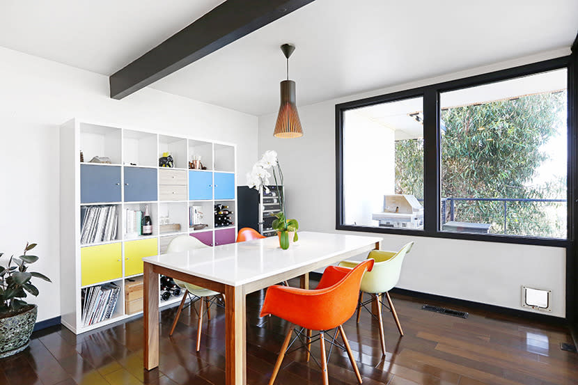 After: Upper-unit dining area