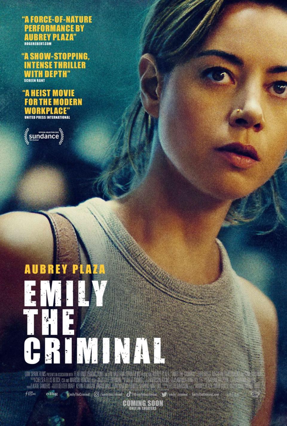 best movies on netflix right now, emily the criminal