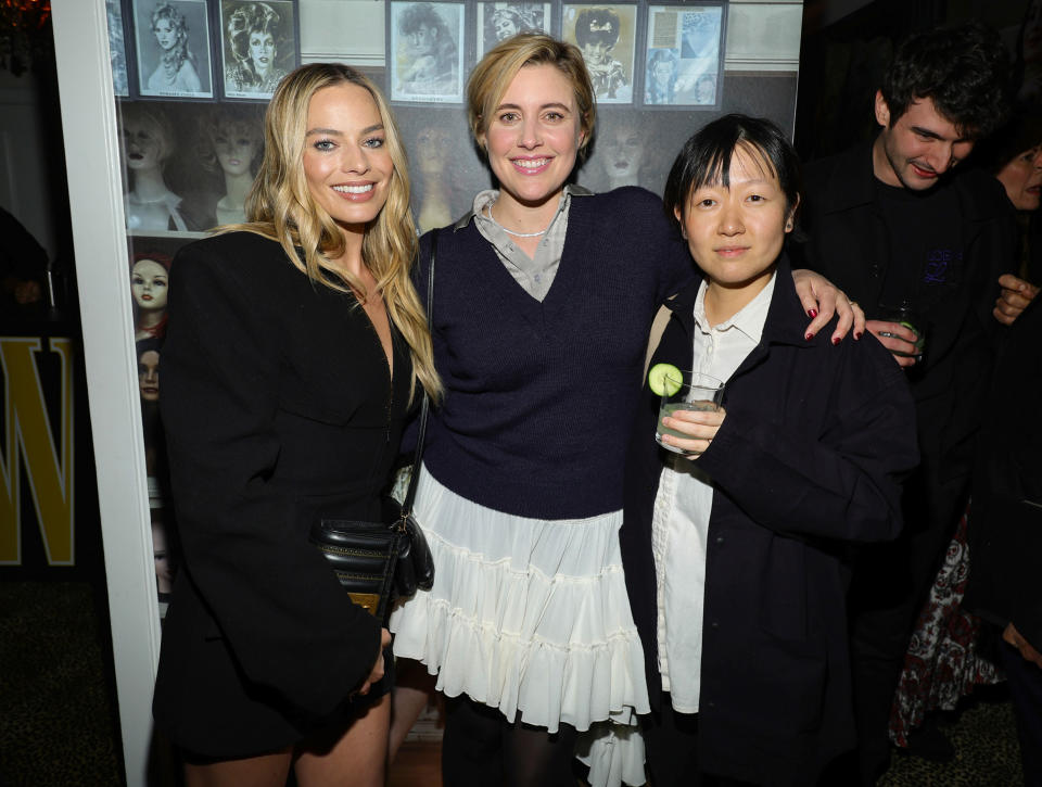 Margot Robbie, Greta Gerwig and Celine Song