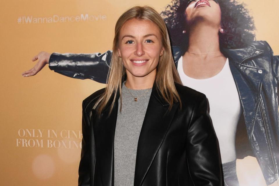 â€œI Wanna Dance With Somebodyâ€ London Premiere - VIP Arrivals: Leah Williamson (Jed Cullen/Dave Benett/WireImage)