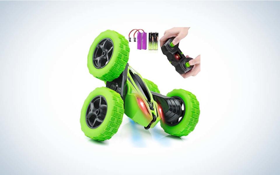 The Orrente Stunt RC Car is the best remote control car for kids.