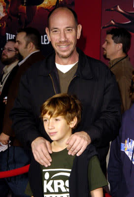 Miguel Ferrer and son at the Hollywood premiere of Disney and Pixar's The Incredibles