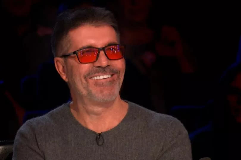 Simon Cowell was delighted by the act