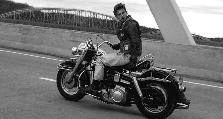 A shot of Austin Butler, co-star of The Bikeriders