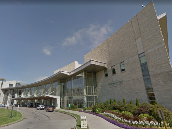 Trump has accused the University of Vermont Medical Centre of violating a Catholic nurse's civil rights (Google street view)