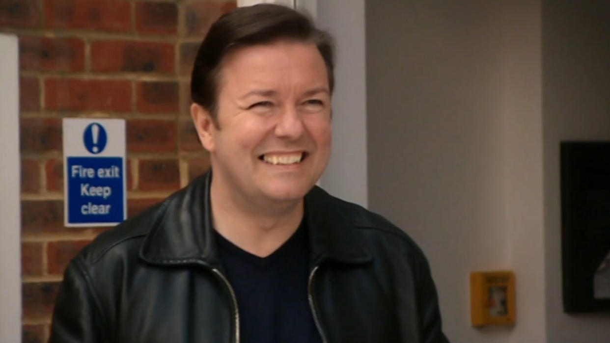  Ricky Gervais on Extras. 