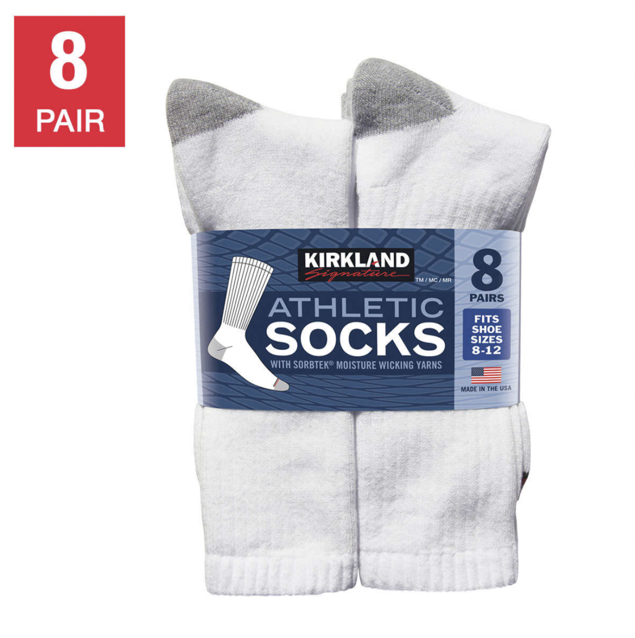 Kirkland Signature Men's Athletic Sock