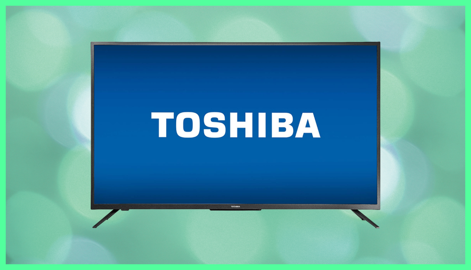 Save $50 on this Toshiba 50-inch Smart 4K UHD—Fire TV Edition. (Photo: Amazon)