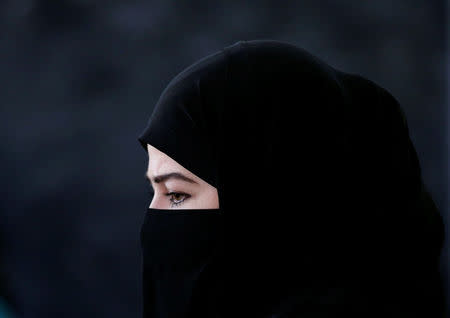 An Afghan election worker looks on at a voter registration centre for the upcoming parliamentary and district council elections in Kabul, Afghanistan April 23, 2018.REUTERS/Mohammad Ismail