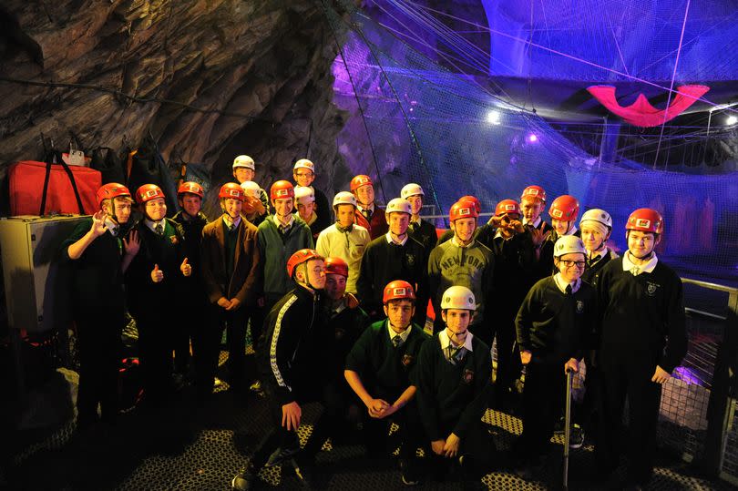 OBA's North Wales operation was launched at Bounce Below, Blaenau Ffestiniog, in April 2015