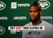 TMZ published the audio from <a href="https://sports.yahoo.com/le-veon-bell-couldnt-tell-police-what-robbery-suspects-were-wearing-because-they-were-naked-152025579.html" data-ylk="slk:Le'Veon Ball's 911 call;elm:context_link;itc:0;sec:content-canvas;outcm:mb_qualified_link;_E:mb_qualified_link;ct:story;" class="link  yahoo-link">Le'Veon Ball's 911 call</a>, which featured the description of the alleged suspects that robbed personal belongings from his Florida home.
