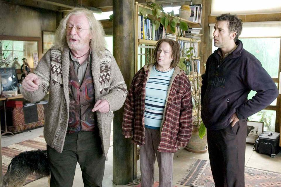 Michael Caine, Pam Ferris, and Clive Owen in 'Children of Men'