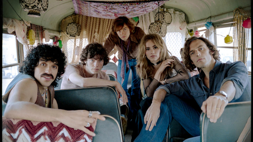 Sebastian Chacon (Warren), Will Harrison (Graham), Josh Whitehouse (Eddie), Suki Waterhouse (Karen), Sam Claflin (Billy)