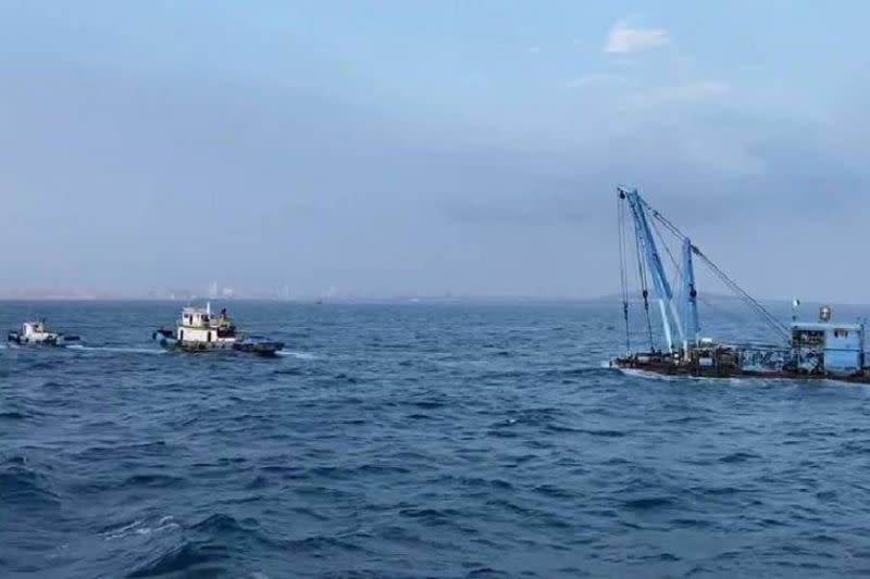 ▲中油大林煉油廠發生1名潛水員水下作業失蹤的工安事件。(圖／中油大林煉油廠提供)