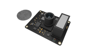 M30 Reference Design for Mobility and Industrial Applications Comprising Lumotive’s LCM™ Beam Steering Chip and Gpixel’s GTOF0503 ToF Sensor.