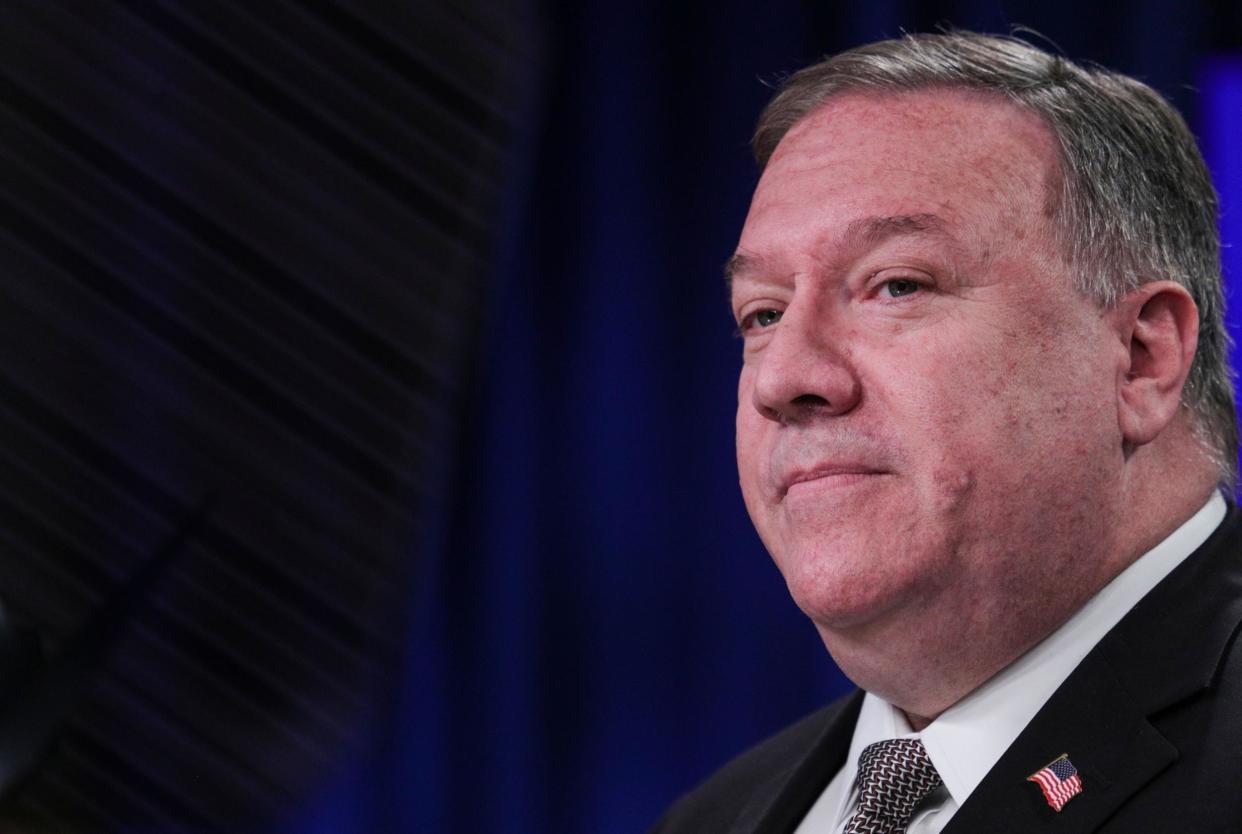 Mike Pompeo said the 'United States is not a country directly involved in the disputes': AFP via Getty Images