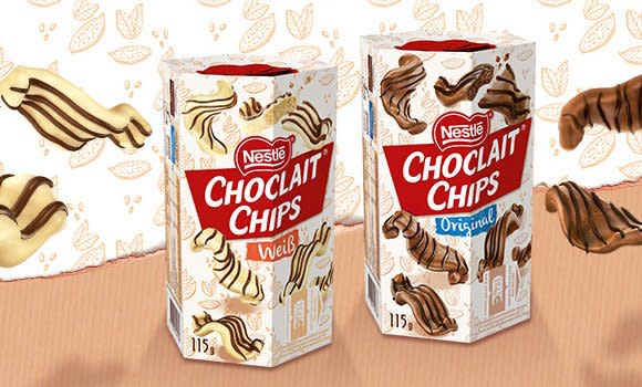 Los añorados Choclait Chips. Foto: Nestlé