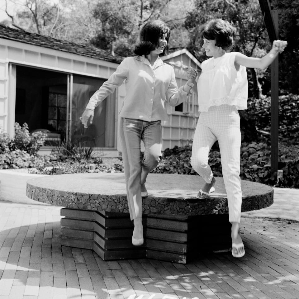 Natalie with her sister Lana - Getty