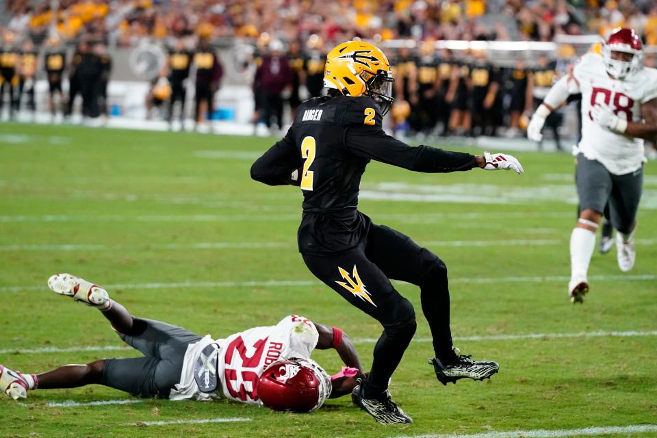 Can Elijhah Badger and the ASU football team upset Utah in their Pac-12 college football game on Saturday?