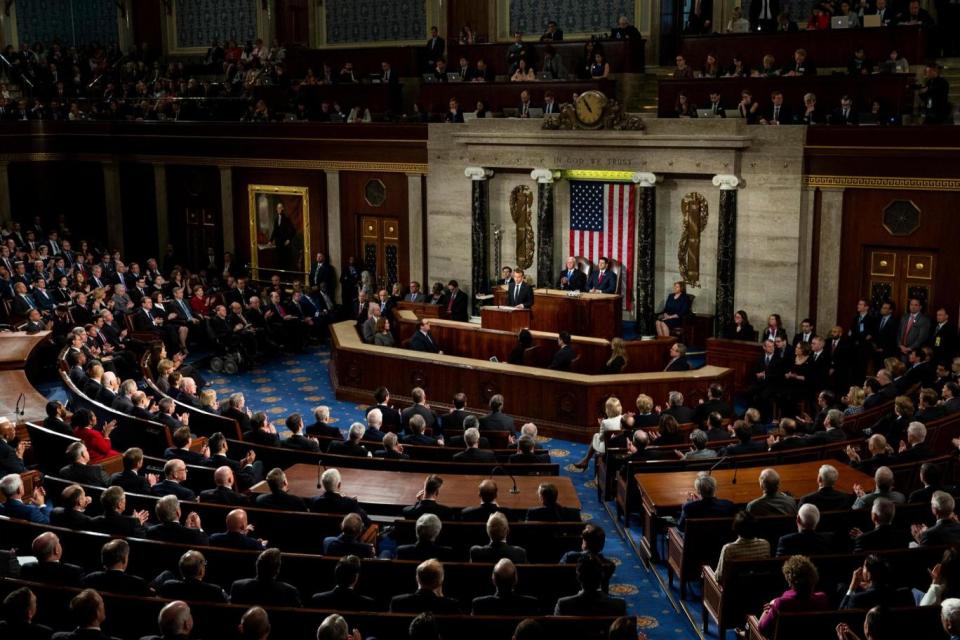 Macron addressed US politicians in Congress, and won repeated standing ovations