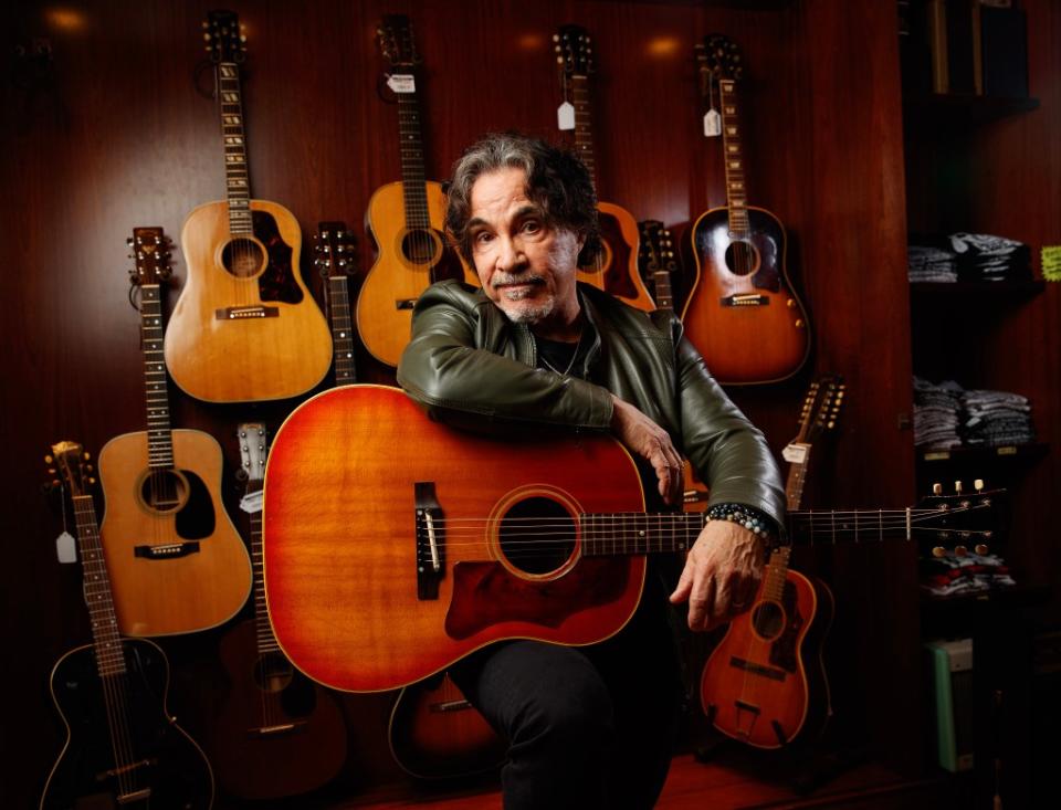 “It’s really, I think, the most personal album I’ve ever done,” said John Oates of his new solo LP “Reunion.” Tamara Beckwith