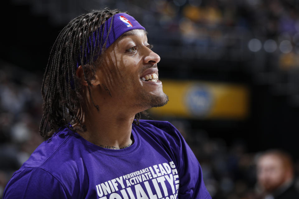 Michael Beasley will be switching uniforms in Los Angeles. (Photo by Joe Robbins/Getty Images)