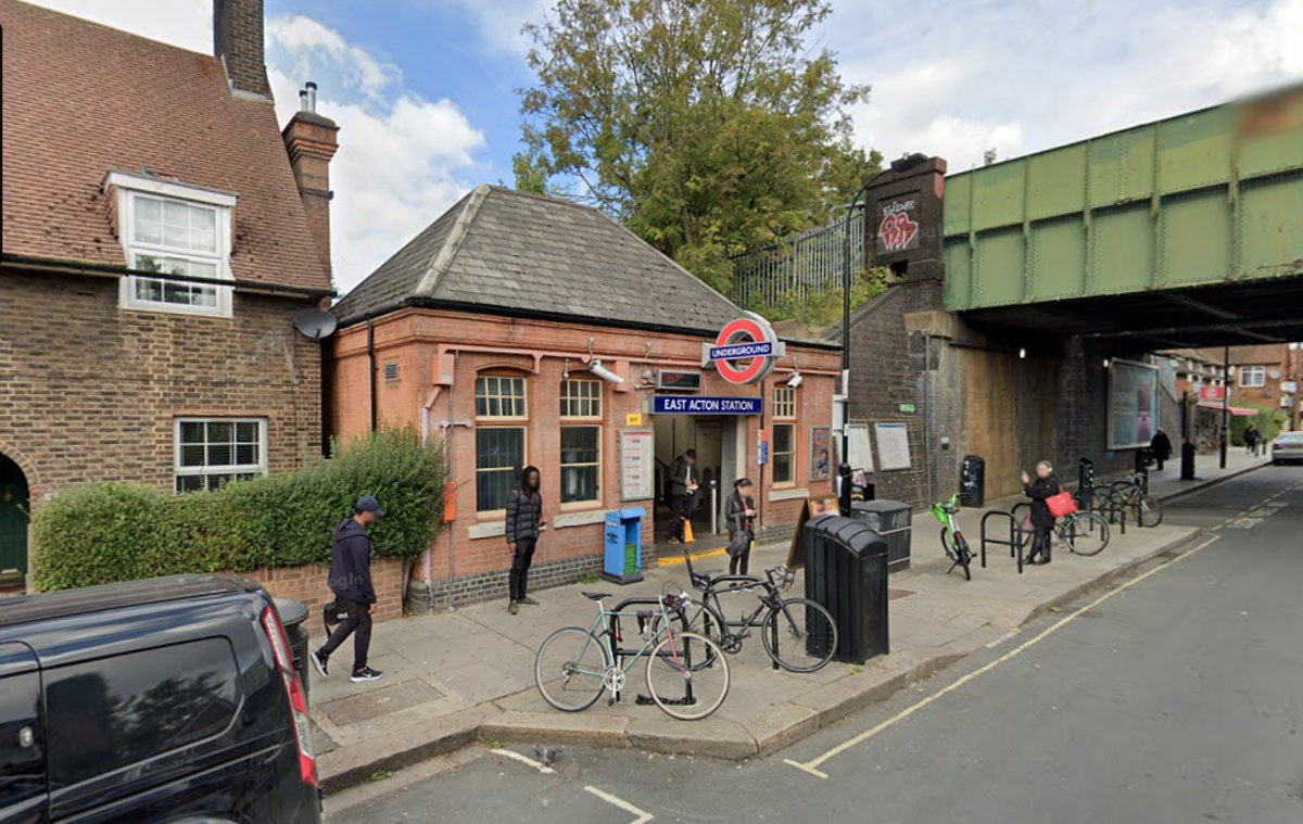 East Acton Station (Google Maps)