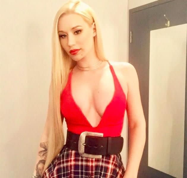 Iggy's usual glam look. Source: Instagram