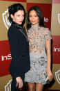 Liberty Ross and Thandie Newton attend the 14th Annual Warner Bros. And InStyle Golden Globe Awards After Party held at the Oasis Courtyard at the Beverly Hilton Hotel on January 13, 2013 in Beverly Hills, California.