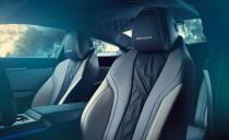 <p>The cosmic inspiration doesn't stop with the inclusion of the space rocks. The Widmanstätten pattern is used on the inserts of the three-tone leather seats and on the leather headliner.</p>