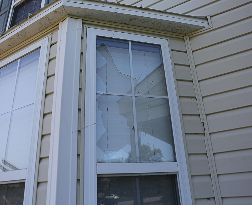 Windows pictured at home on Bullen Drive in July 2023.