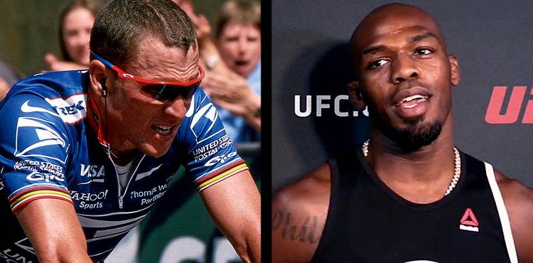 Lance Armstrong and Jon Jones