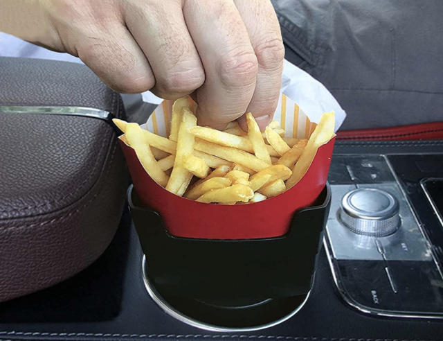 1 Stück Auto-saucenhalter Und Pommes-frites-halter Mit Ketchup