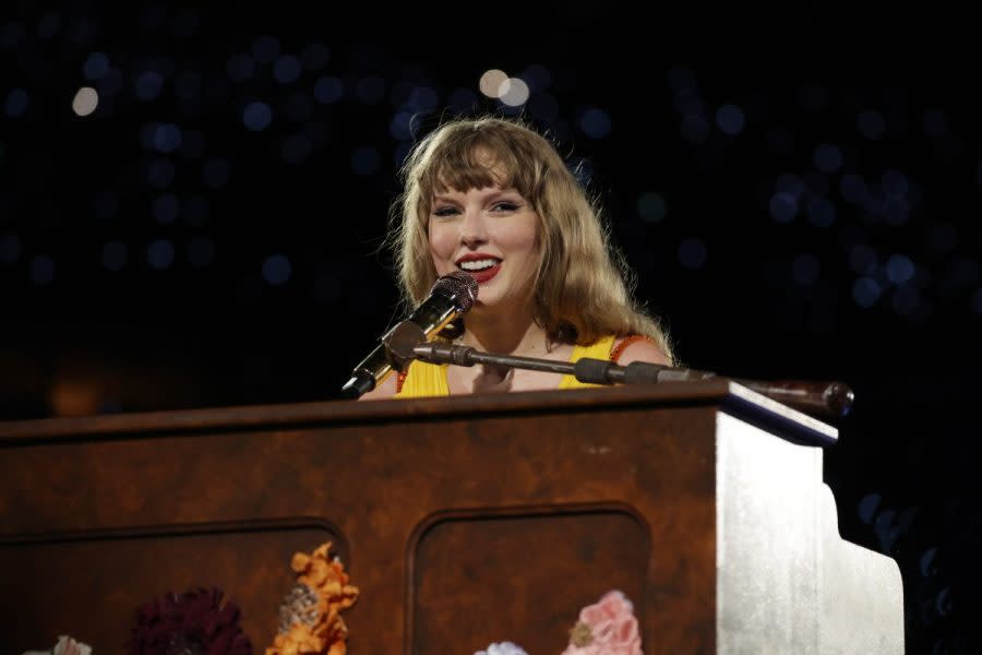 Taylor Swift’s newest album, “The Tortured Poets Department,” is bringing buzz to Northwest Florida, specifically Destin. (Ashok Kumar/TAS24/Getty Images for TAS Rights Management)