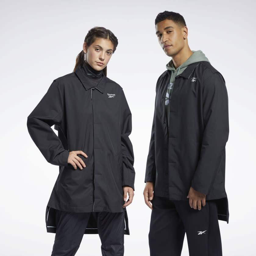 Outerwear Coat. Image via Reebok.