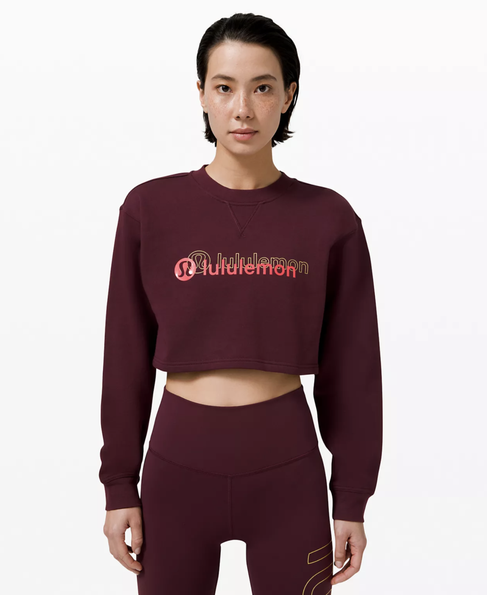 4) All Yours Cropped Crew Lunar New Year