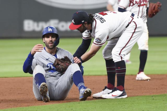 Dodgers' bullpen cracks in 10th inning as Braves win third in a