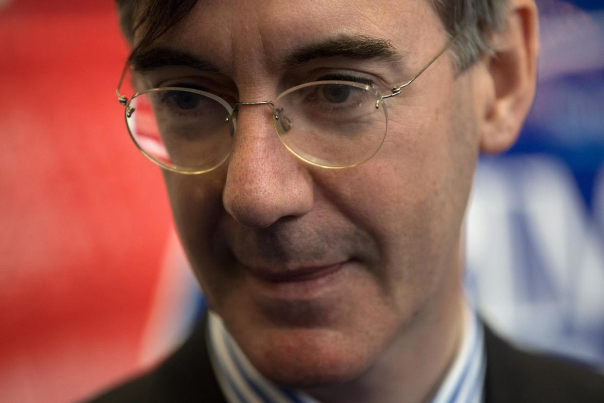 Tory MP Jacob Rees-Mogg said the UK must be free from the ECJ during the transition: Getty