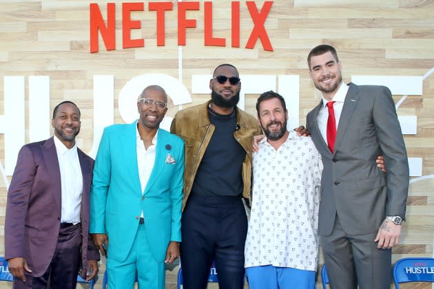Adam Sandler, 'Hustle' Team on Collaborating With Producer LeBron James and  NBA Player Cast