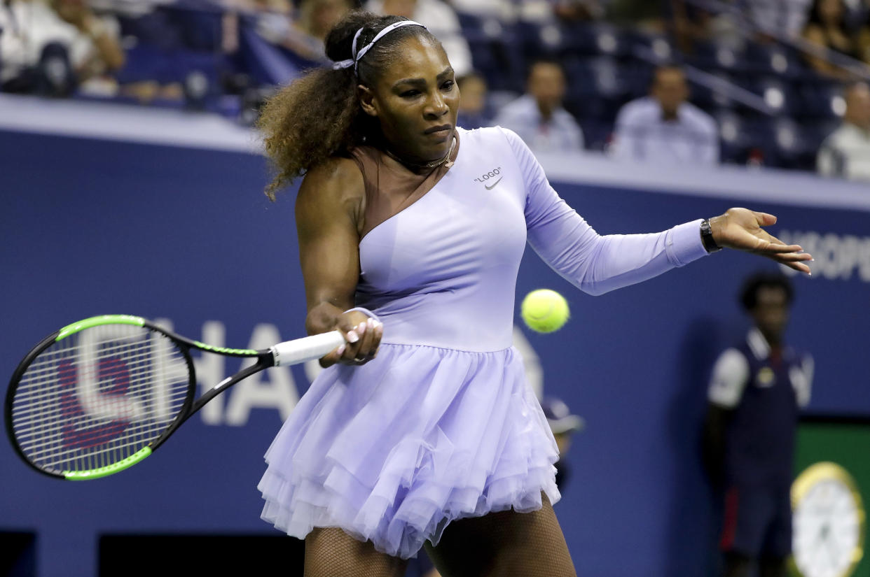 Serena Williams is on the verge of tennis history. (AP Photo)